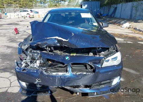 2012 BMW 528I xDrive from USA, damaged, VIN WBAXH5C57CDW08720